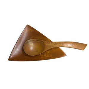*3 for $30* Vintage Wooden Spoon with Spoon Rest.